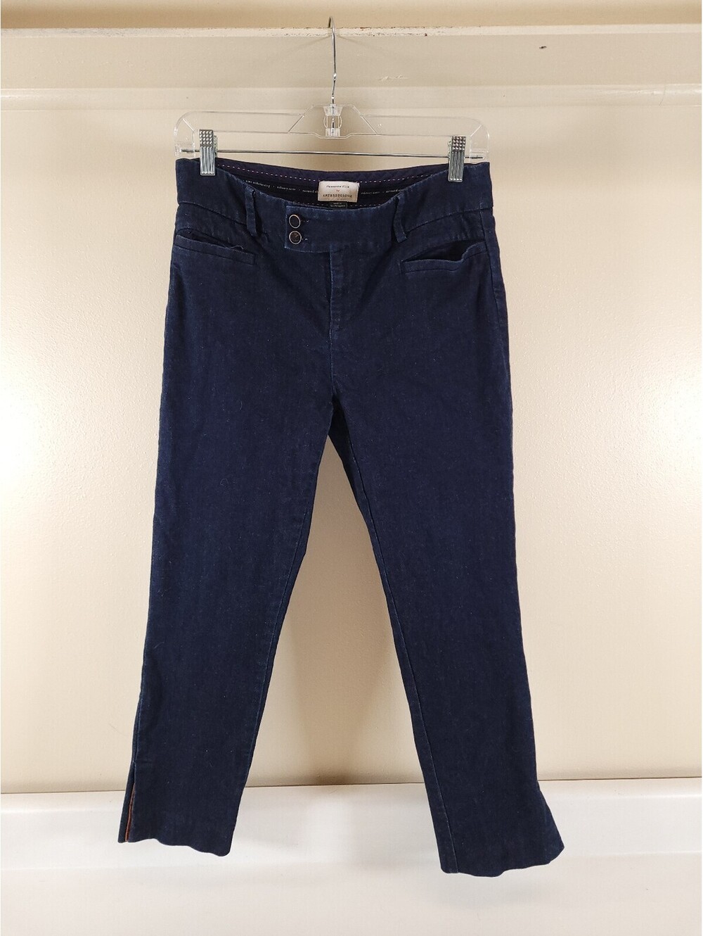 Anthropologie essentials slim jeans womens 6 blue pants